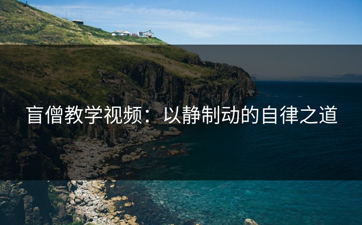 盲僧教学视频：以静制动的自律之道