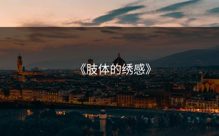 《肢体的绣感》